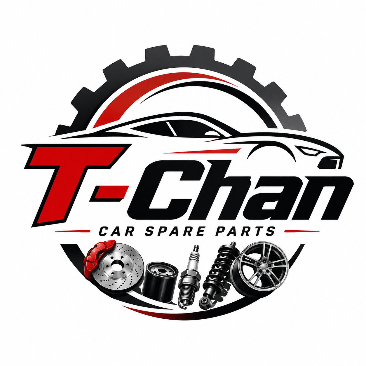 T-Chan car spare parts logo